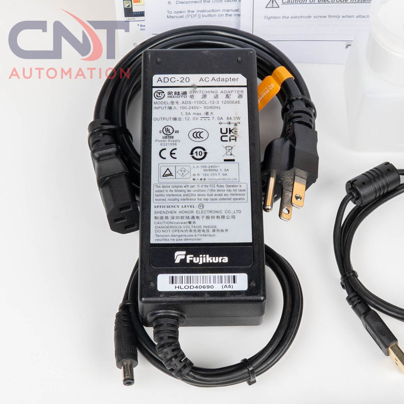AFL Fujikura 90S+ SM MM Core Alignment Fiber Fusion Splicer With CT-50 Cleaver