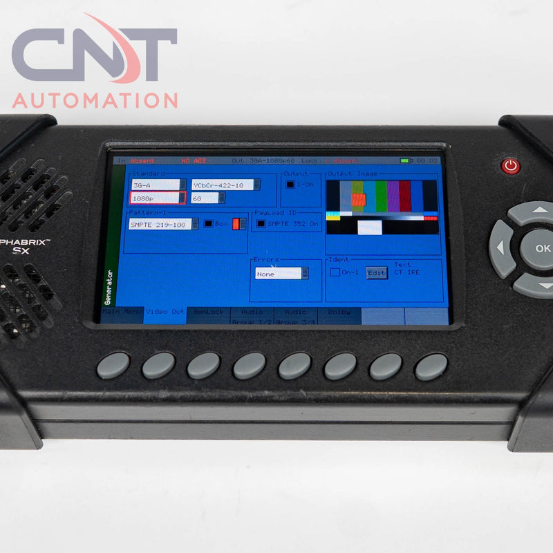 Phabrix SxE Hybrid IP/SDI Test Measurement Analyzer/ SDI Eye & Jitter Analysis