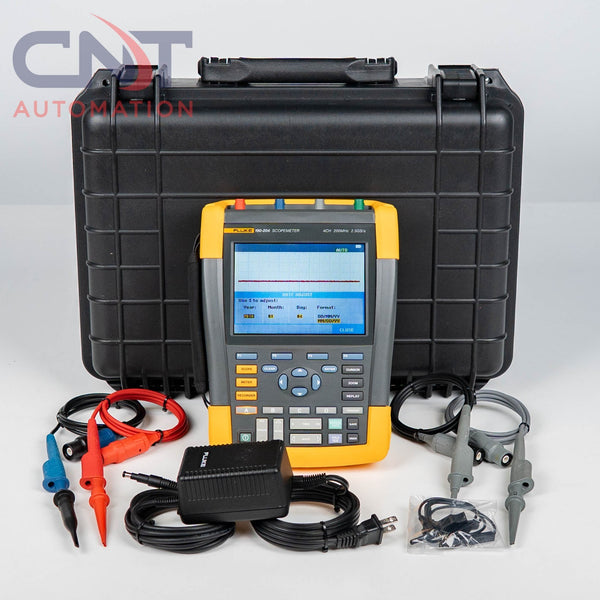 Fluke 190-204 Oscilloscope ScopeMeter Handheld 4 Channel 2.5GS/s 200MHz 4CH