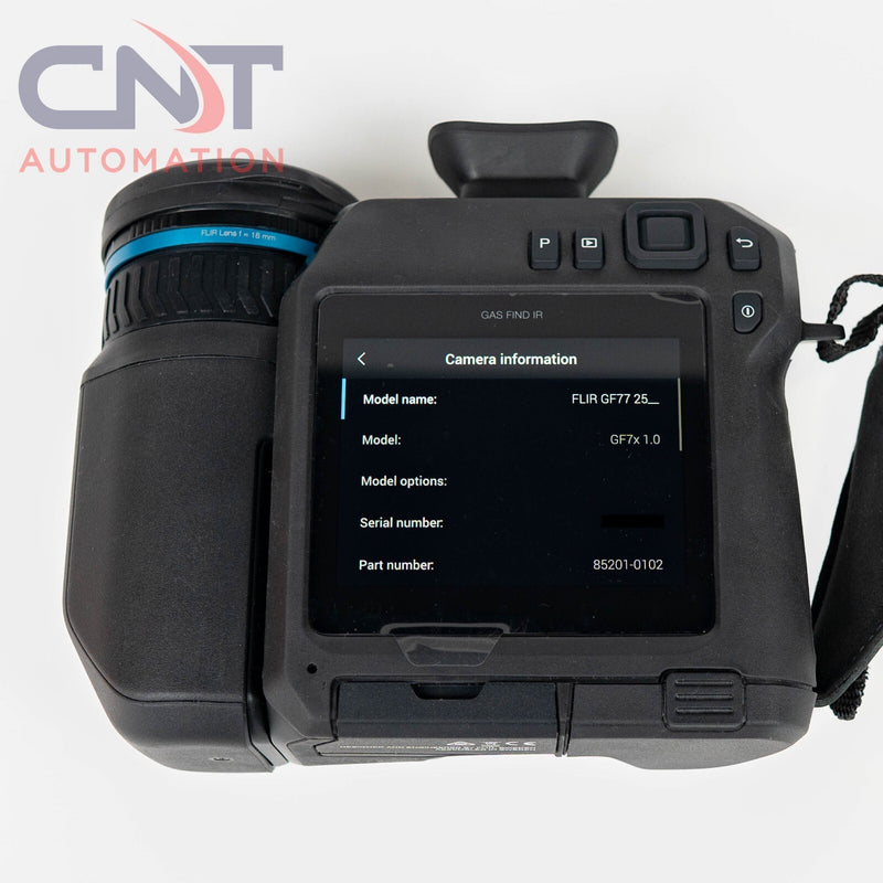 FLIR GF77 Optical Gas Find IR Thermal Imaging Camera with 18mm (25°) Gas Lens