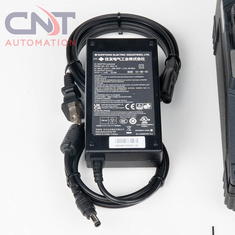 Sumitomo T-400S Active Clad Alignment Handheld Fusion Splicer W/ FC-8R Cleaver