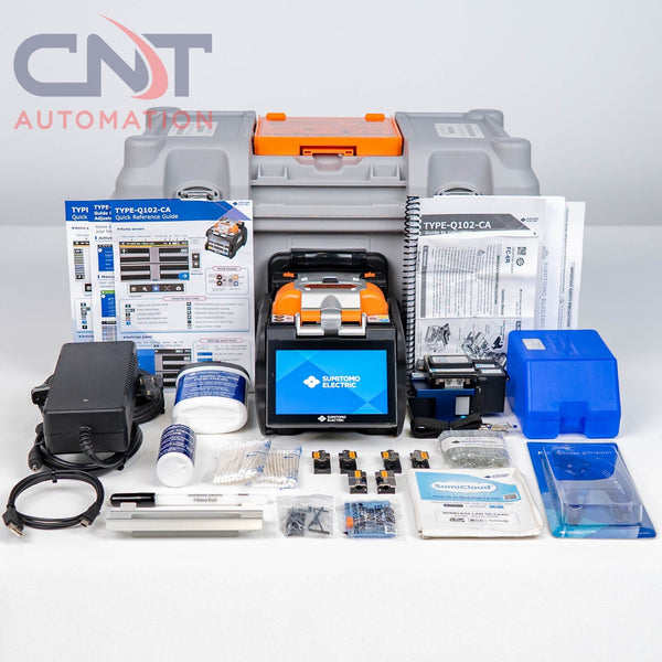 Sumitomo Type-Q102-CA Quantum Core Alignment Fusion Splicer W/  FC-6RS Cleaver