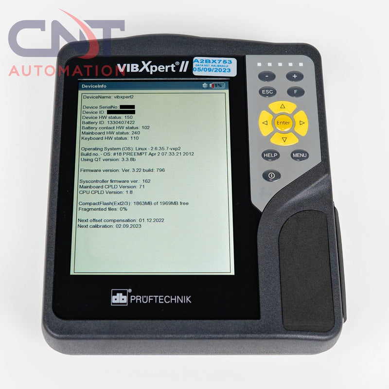 Pruftechnik VibXpert II Vibration Analyzer Data Collector With Accessories
