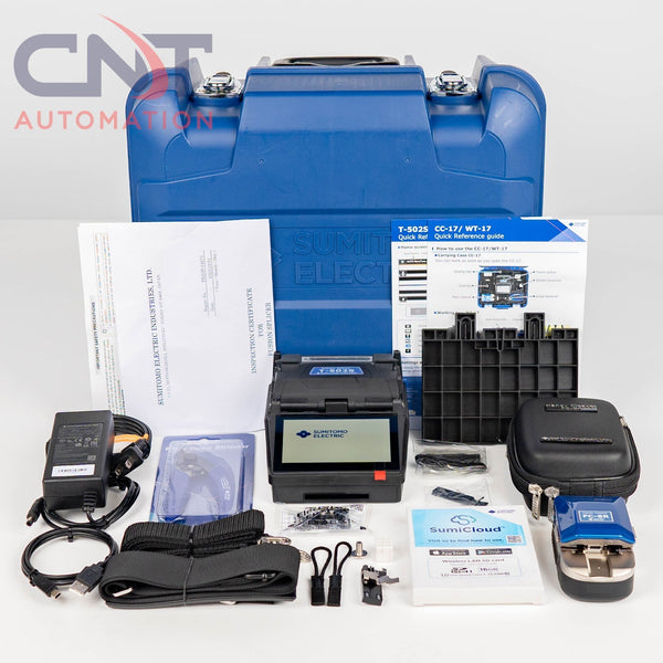 Sumitomo T502S Elite Active Clad Alignment Handheld Fusion Splicer Kit