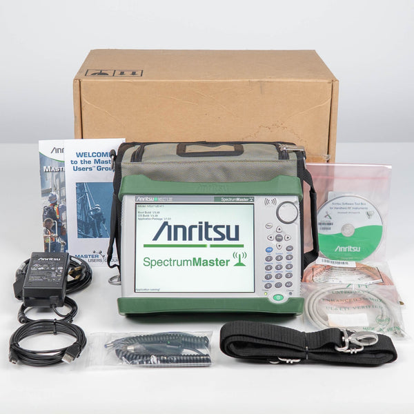 Anritsu MS2712E Spectrum Master Compact Handheld Analyzer 9 kHz to 4 GHz