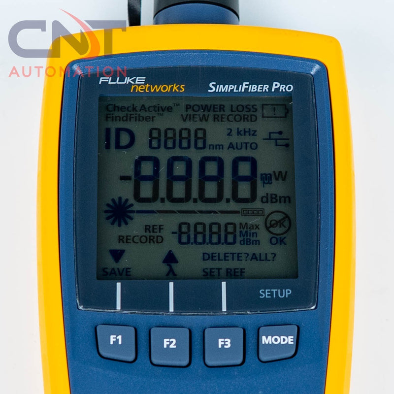 Fluke Networks Fiber QuickMap Multimode W/ SimpliFiber & VisiFault Fault Locator