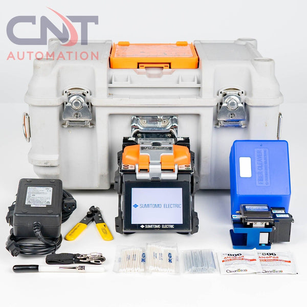 Sumitomo Type-Q101-CA Fusion Splicer Optic Equipment W/ FC-6RM Fiber Clever