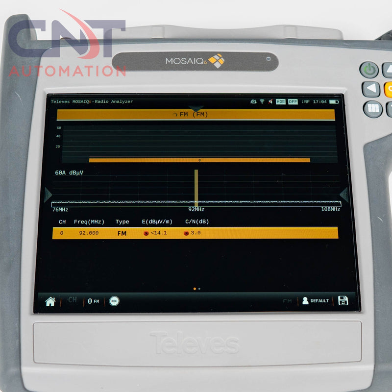 Televes MOSAIQ6 Spectrum / Signal Analyzer Meter DVB-T/T2/S/S2+C CI+FO
