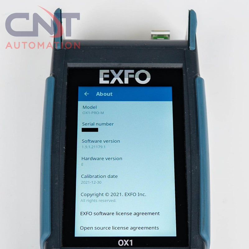 Exfo OX1 PRO M Optical Fibre Multimeter PRO Handheld Fiber Tester OTDR 1650 LIVE