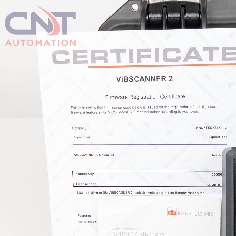 Pruftechnik VibScanner 2 II Triaxle 3 Channel Vibration Analyzer