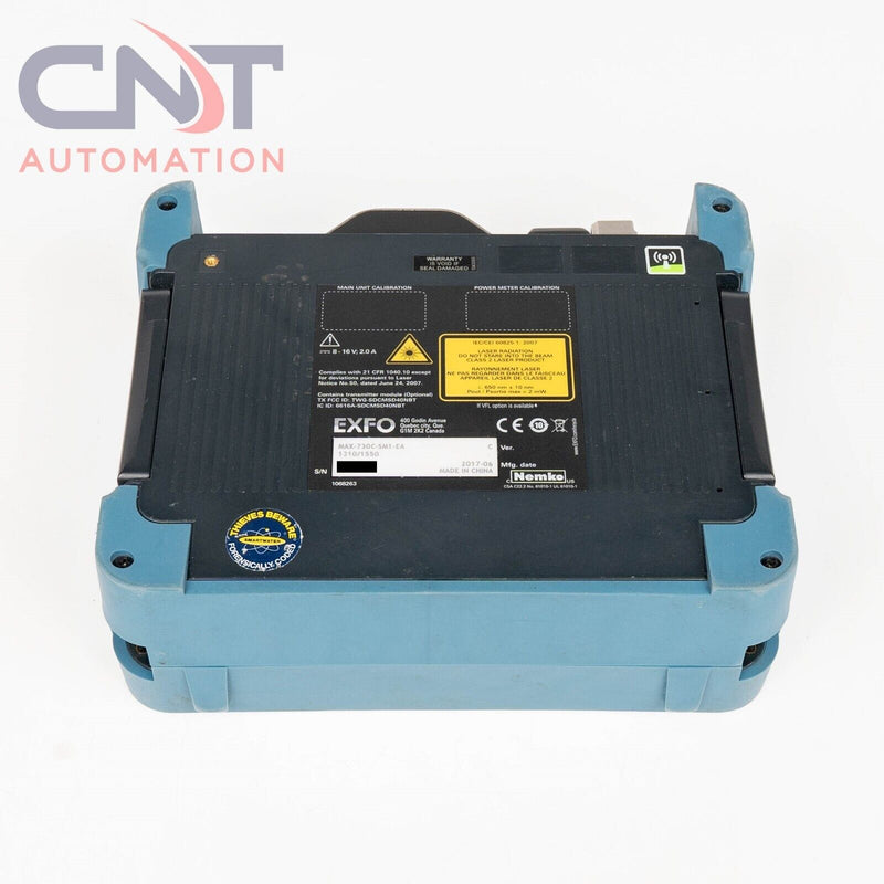 Exfo MaxTester 730C OTDR 1310nm 1550nm MAX-730C-SM1-EA PM-MAX-2X