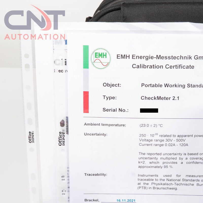 MTE CheckMeter 2.1 Single-Phase Portable Working Standard 100A Meter