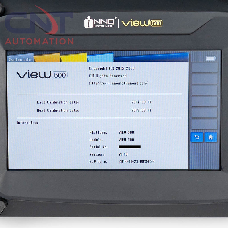 INNO View 500 SM Fiber Optic OTDR INNO Instrument 1310/1550nm VFL Power Meter