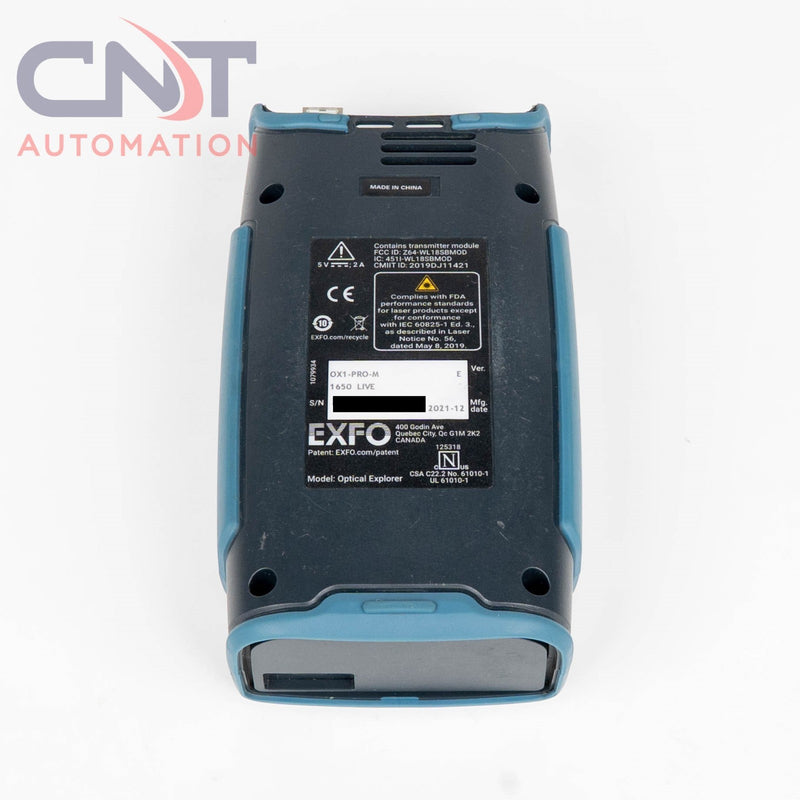 Exfo OX1 PRO M Optical Fibre Multimeter PRO Handheld Fiber Tester OTDR 1650 LIVE