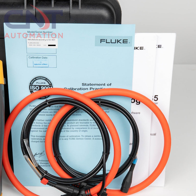 Fluke 435 Three Phase Power Quality and Energy Analyzer W/ Logger & Advanced Opt