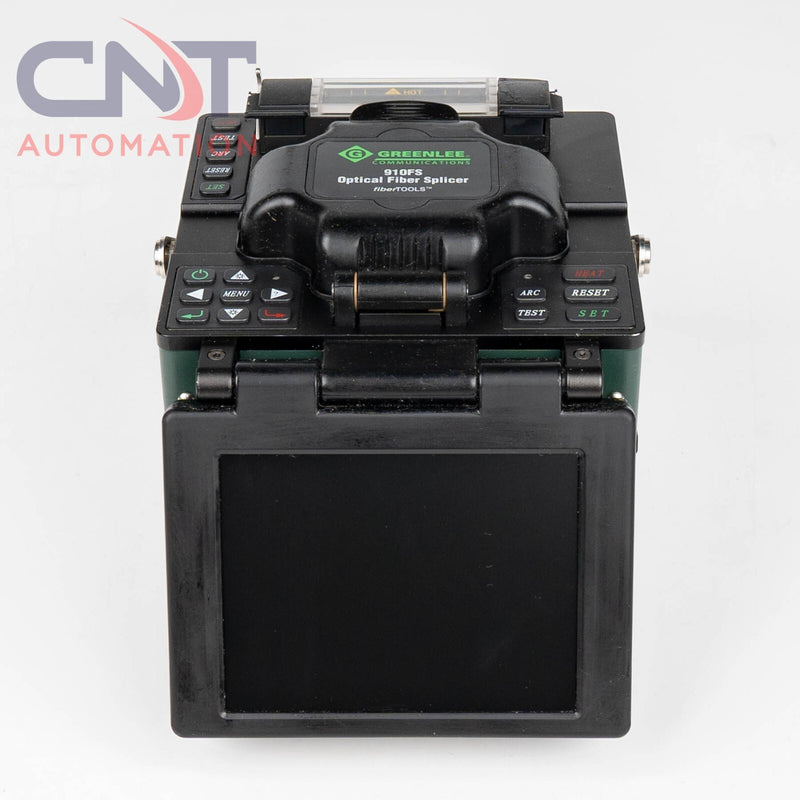 GreenLee 910FS Core Alignment Optical Fiber Fusion Splicer With Fiber Cleaver