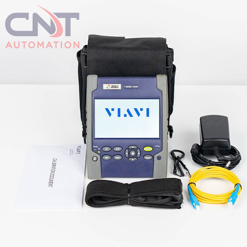 JDSU Viavi T-BERD MTS 2000 4146 QUAD Handheld OTDR Modular Test Platform