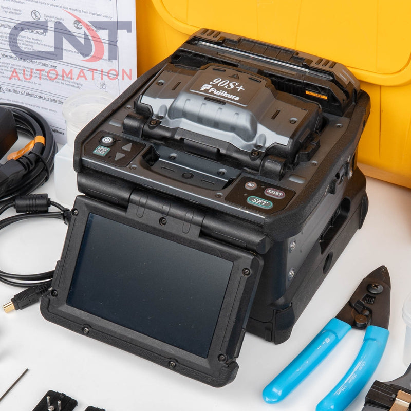 AFL Fujikura 90S+ SM MM Core Alignment Fiber Fusion Splicer With CT-50 Cleaver