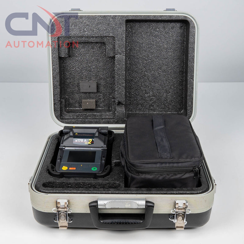 Fitel S178A Fusion Splicer SM MM Fiber Core Alignment With Fitel S326 Cleaver