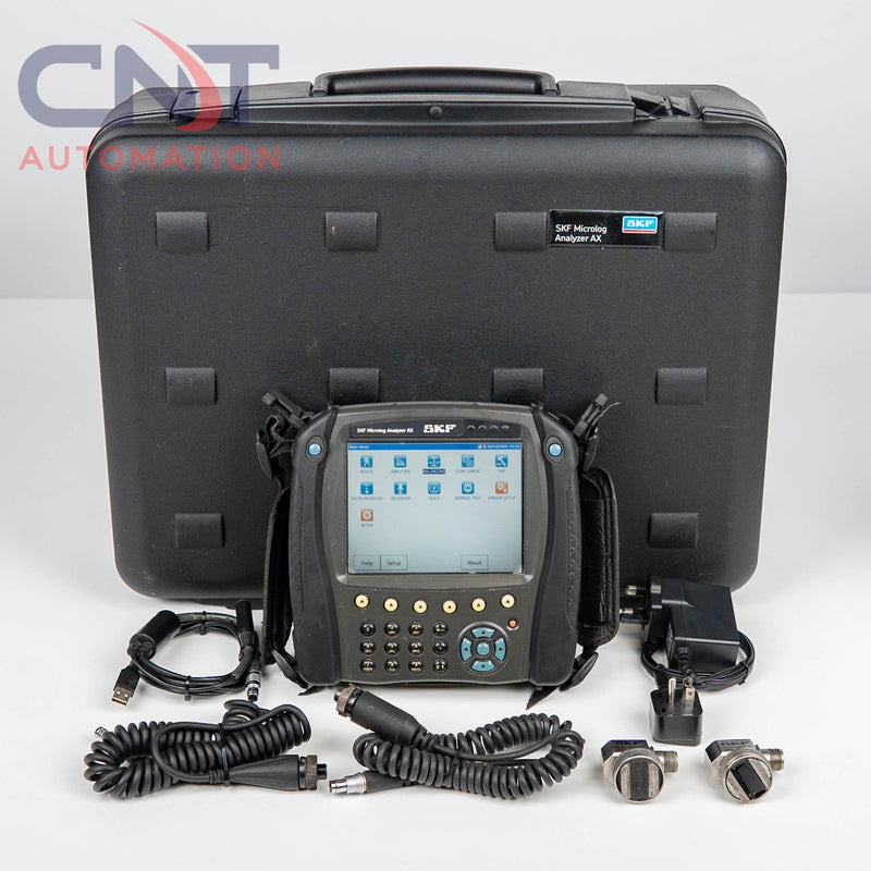 SKF CMXA 80 Microlog Analyzer AX Series Data Collector Dual Channel W/ Balancing