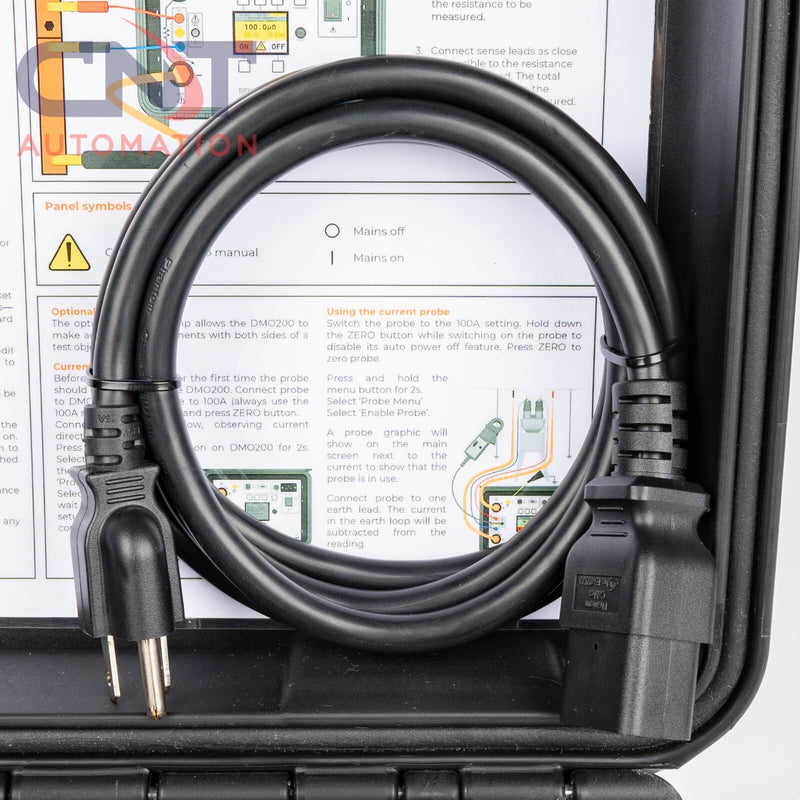T&R Test Equipment DMO200 High Current Digital Micro-Ohmmeter