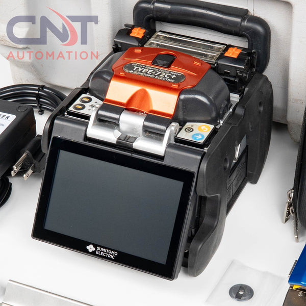 Sumitomo Type-72C+ High Definition Core Aligning Fusion Splicer W/ FC-8R Cleaver