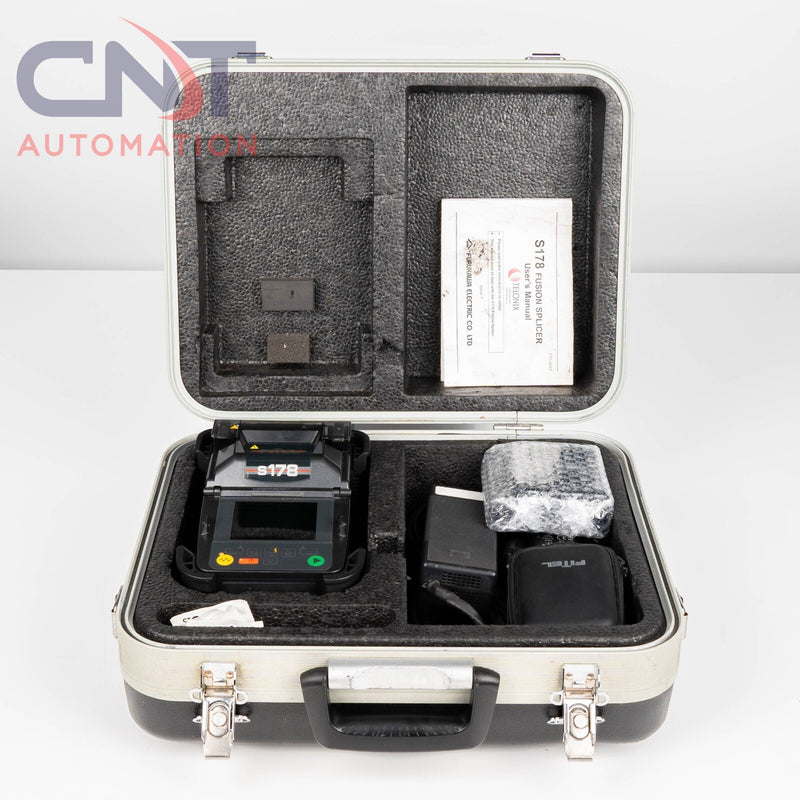 Fitel S178A Fusion Splicer SM MM Fiber Core Alignment With S326 Cleaver