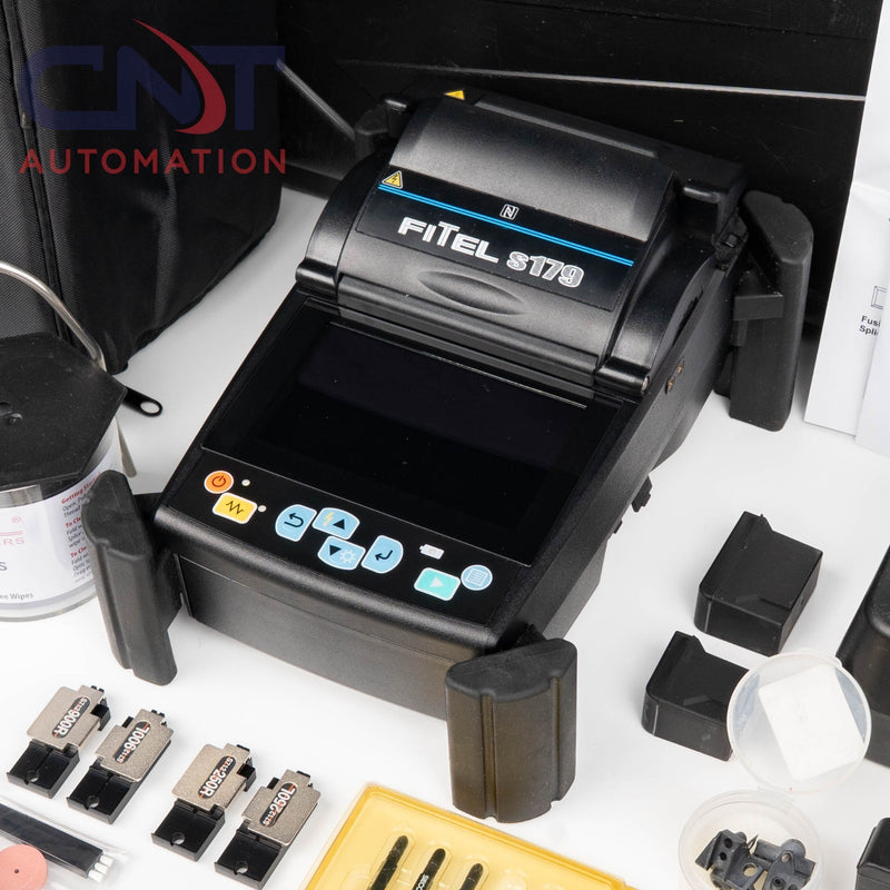 FITEL S179A Hand Held Core Alignment Fiber Fusion Splicer W/ Fitel S326 Cleaver