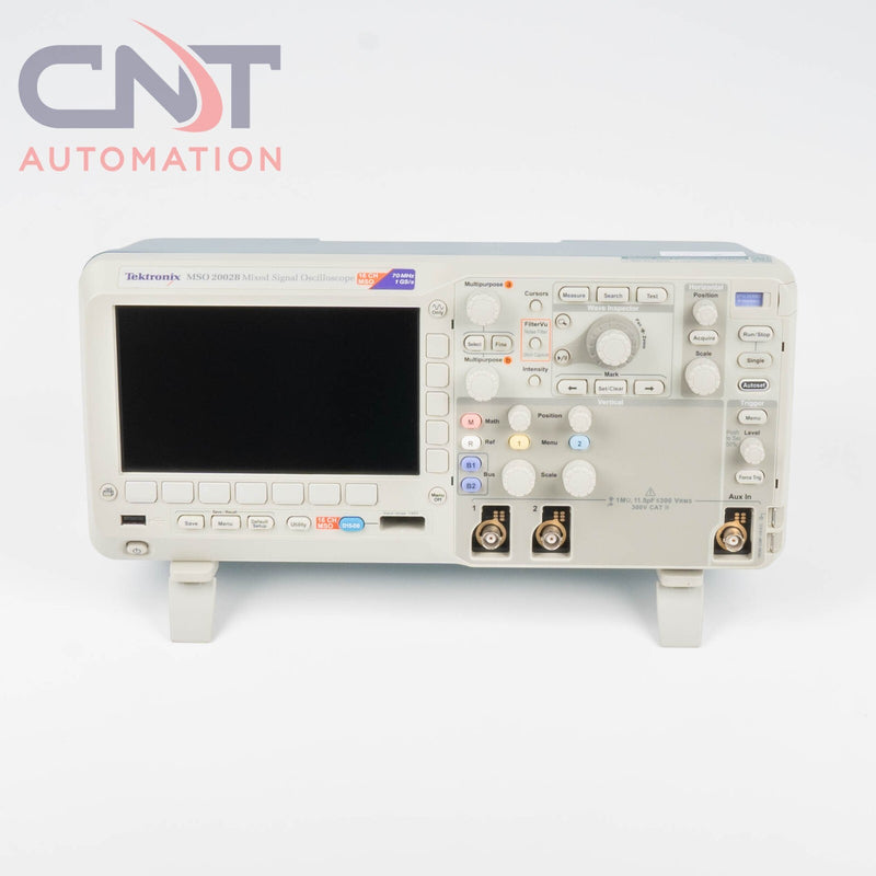 Tektronix MSO2002B 70Mhz 1GS/s 2CH Analog 16CH Digital Mixed Signal Oscilloscope