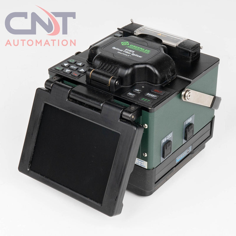 GreenLee 910FS Core Alignment Optical Fiber Fusion Splicer With Fiber Cleaver
