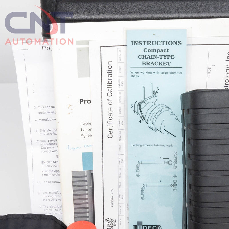 Pruftechnik ROTALIGN EX Laser Shaft Alignment System W/ Alignment Center License