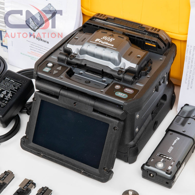 AFL Fujikura 90R Mass Ribbon Fusion Splicer W/ CT-50 Cleaver & Fiber Stripper