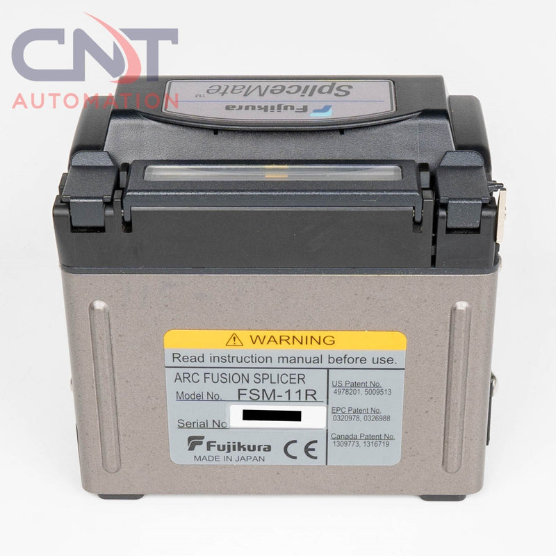 Fujikura FSM-11R SpliceMate Fiber Fusion Splicer W Jacket Stripper & Cleaver FSM