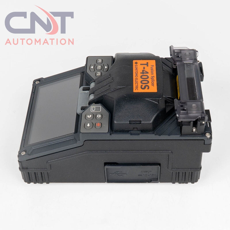 Sumitomo T-400S Active Clad Alignment Handheld Fusion Splicer W/ FC-8R Cleaver
