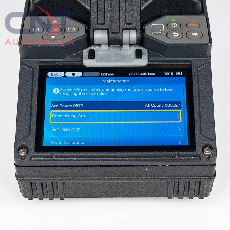 Sumitomo T-400S Active Clad Alignment Arc Fusion Splicer With FC-8R Fiber Clever