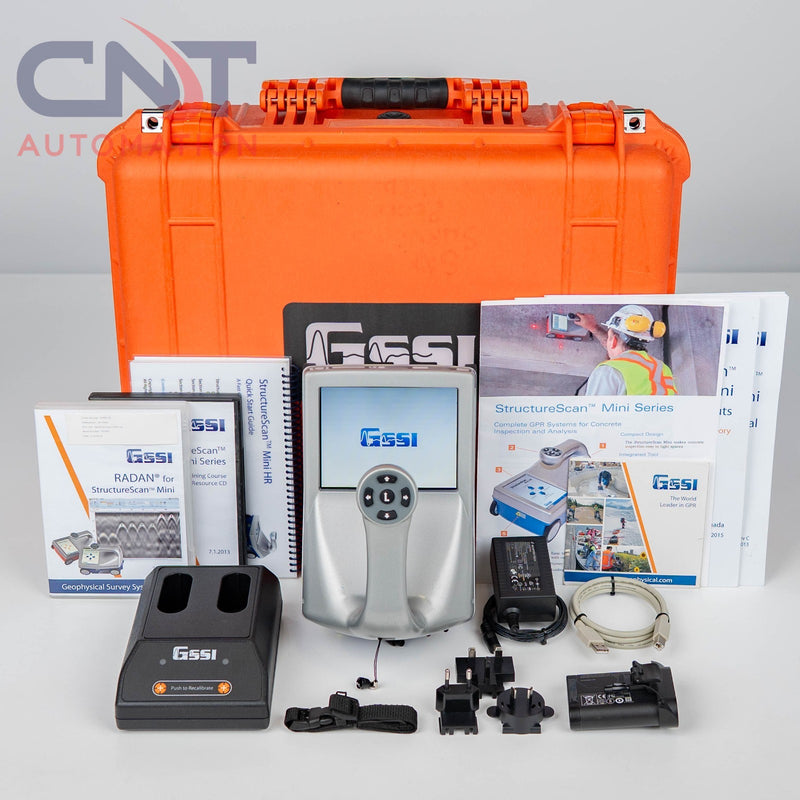 GSSI StructureScan Mini HR High Res 2600MHz GPR Systems for Concrete Inspection