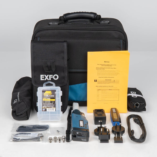 Exfo FIP-435B Wireless Fiber Inspection Scope Automated WiFi & Wired Inspection