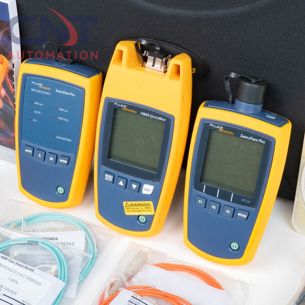 Fluke Networks Fiber QuickMap Multimode W/ SimpliFiber & VisiFault Fault Locator