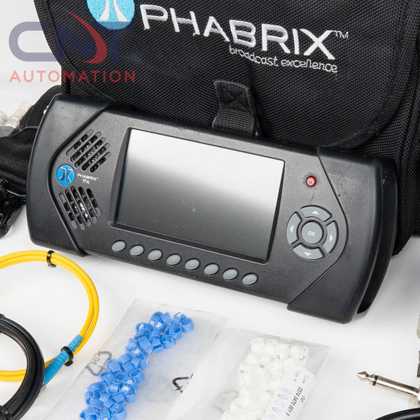 Phabrix SxE Hybrid IP/SDI Test Measurement Analyzer/ SDI Eye & Jitter Analysis