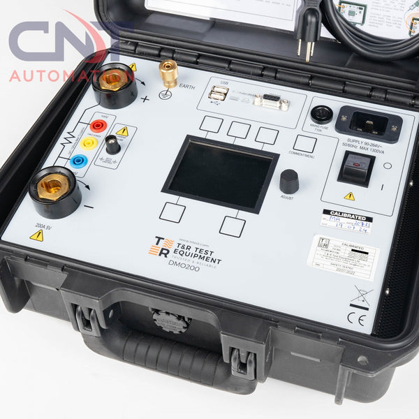 T&R Test Equipment DMO200 High Current Digital Micro-Ohmmeter