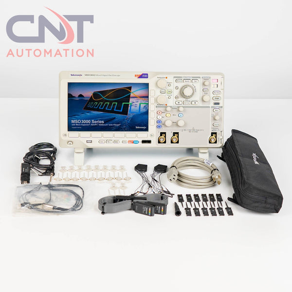 Tektronix MSO3012 100Mhz 2.5GS/s 2CH Analog 16CH MSO Mixed Signal Oscilloscope
