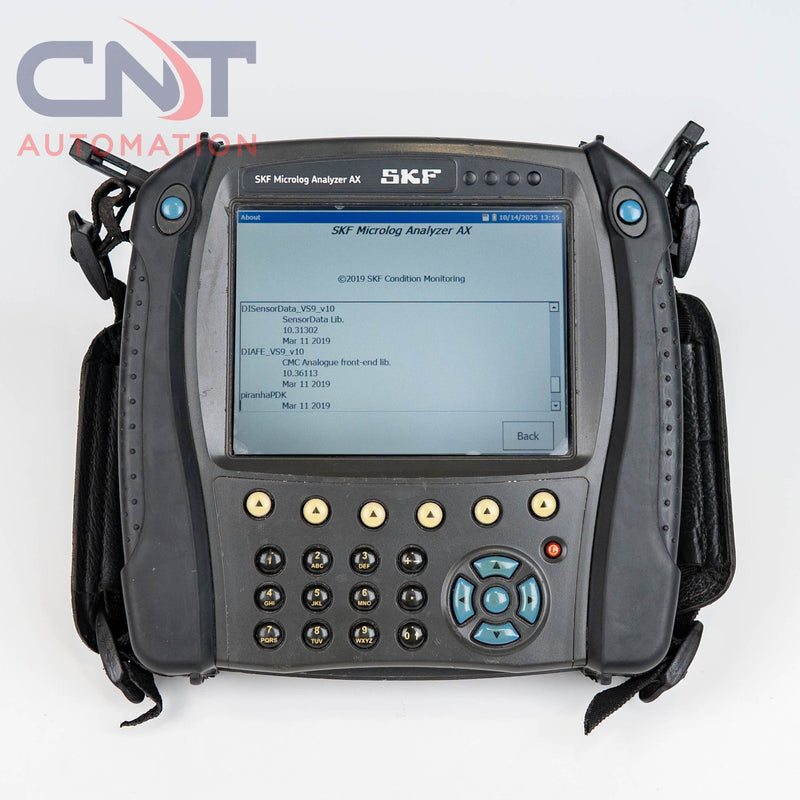 SKF CMXA 80 Microlog Analyzer AX Series Data Collector Dual Channel W/ Balancing