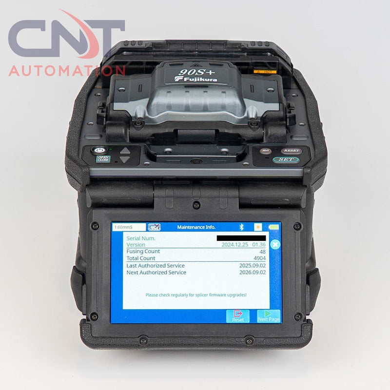 AFL Fujikura 90S+ SM MM Core Alignment Fiber Fusion Splicer With CT-50 Cleaver