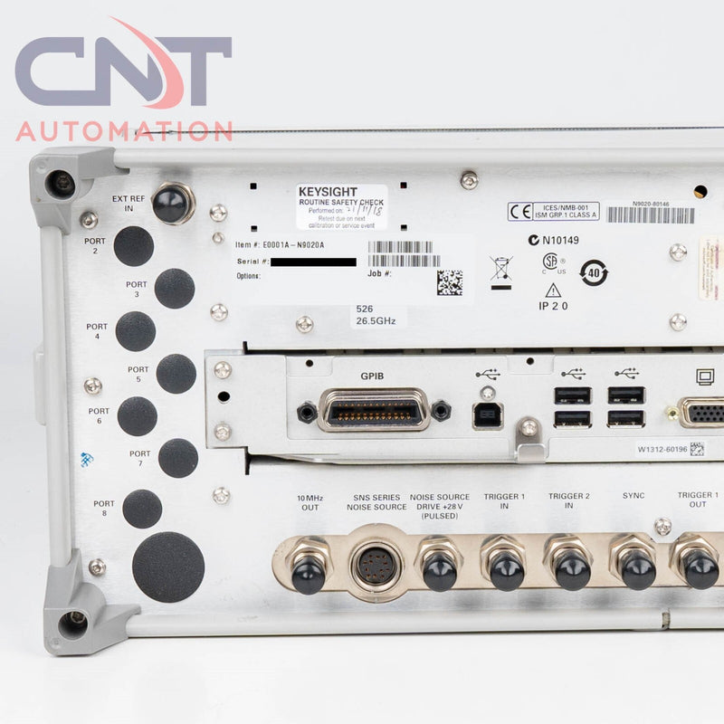 Keysight MXA N9020A-526 X Series Signal Analyzer 10Hz-26.5 GHz Loaded Options