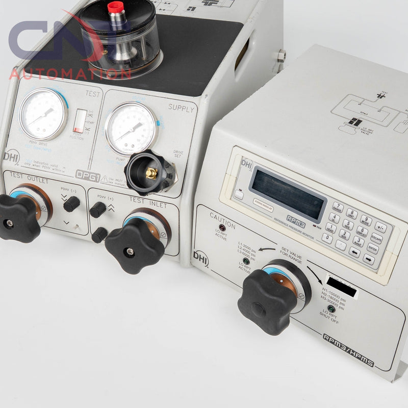 HGC-30000-AF Hydraulic Gauge Calibrator W/ RPM3/HPMS Reference Pressure Monitor