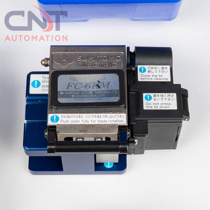 Sumitomo TYPE-Q101-M12 Mass Ribbon Fusion Splicer With JR-6+ And FC-6RM Cleaver