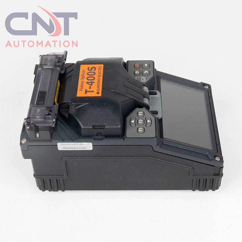 Sumitomo T-400S Active Clad Alignment Handheld Fusion Splicer W/ FC-8R Cleaver