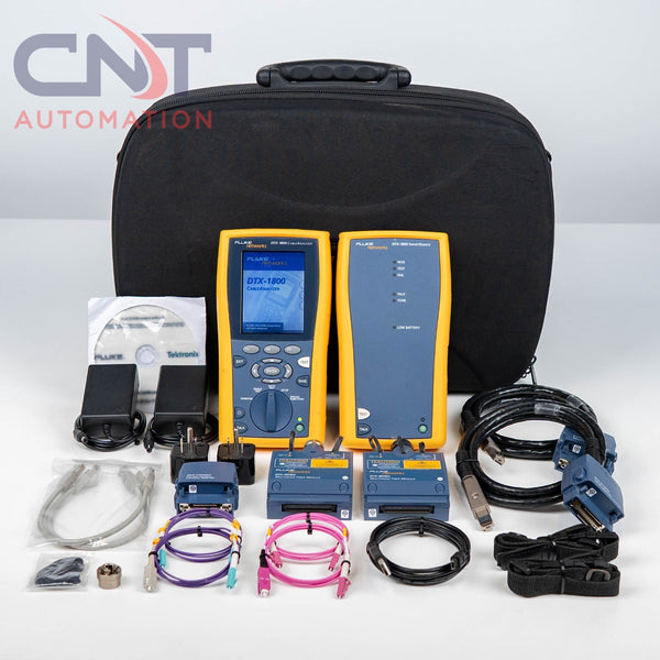 Fluke Networks DTX-1800 Cable Analyzer Tester With DTX-1800 Smart Remote