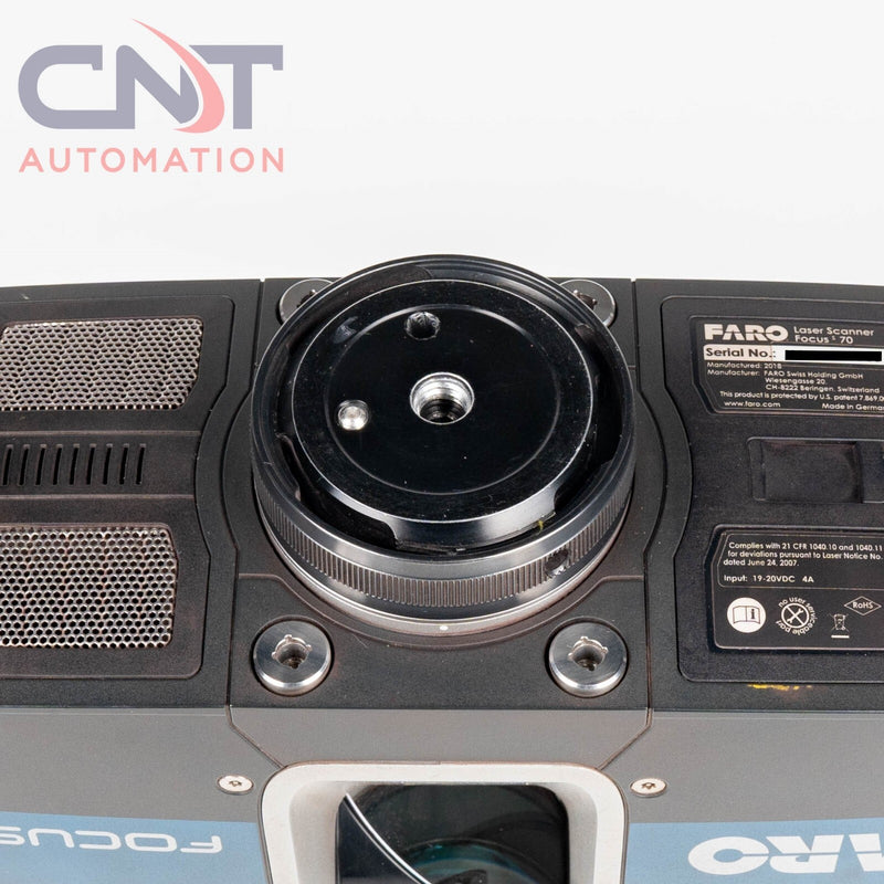 Faro Focus S70 3D Terrestrial Laser Scanner With High Level Carbon Fiber Tripod