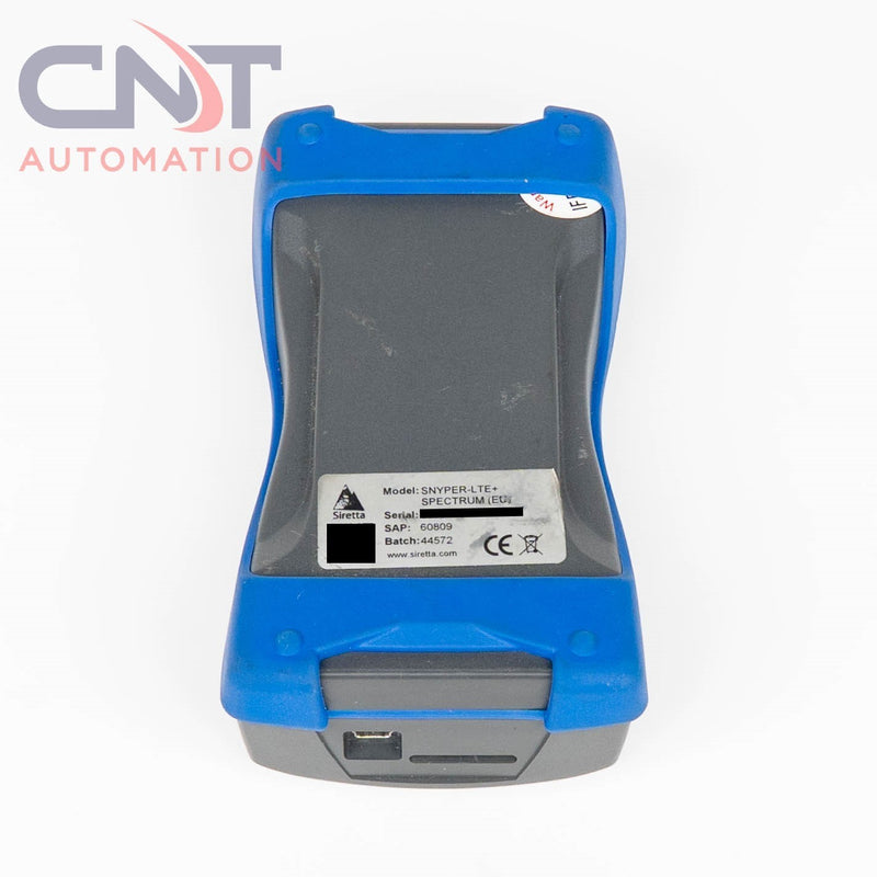 SNYPER-LTE+ Spectrum Siretta V3 Cellular Signal & Network Analyzer W/ LiveSCAN